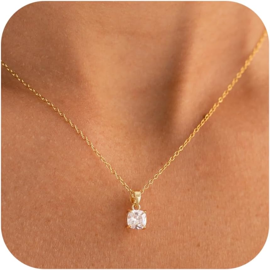 Dainty CZ Layered Choker Necklace